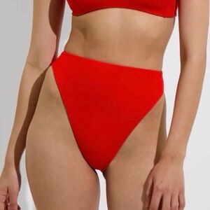 Left on Friday swim bottoms